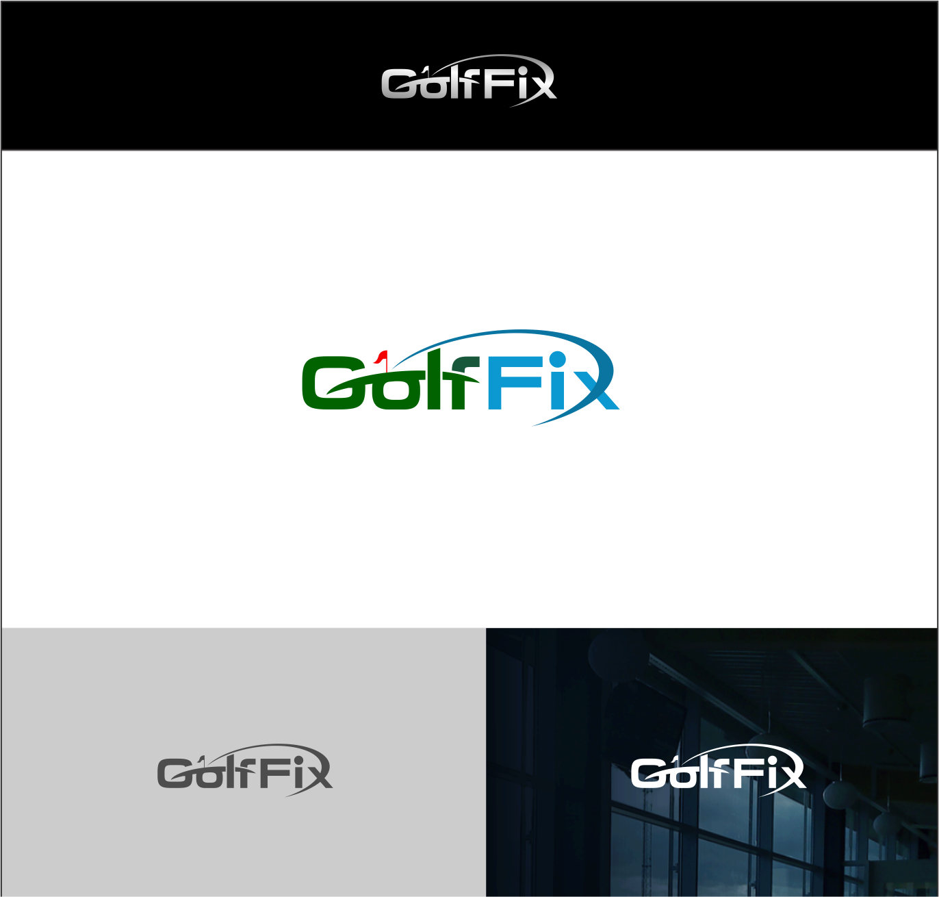 Logo Design by Arham Hidayat for Golf Fix | Design #21477646