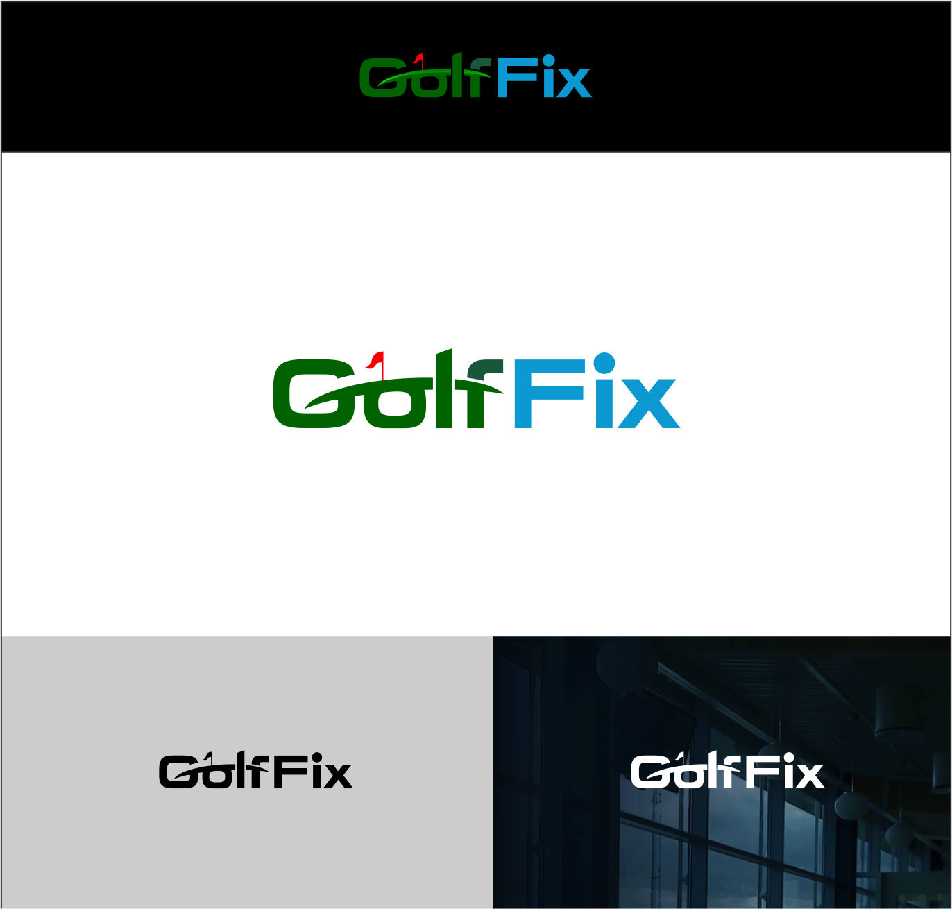 Logo Design by Arham Hidayat for Golf Fix | Design #21487547