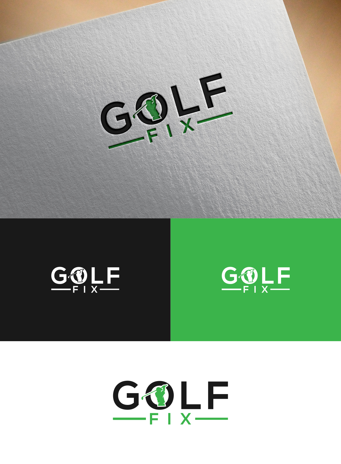 Logo Design by sinyalkeong for Golf Fix | Design #21460378