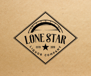 Lone Star Liquor Company Est. 2019 | Logo Design by 91.kremena.petrova
