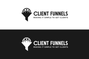 Client Funnels... Making It Simple To Get Clients | Logo Design by Farqaleit™