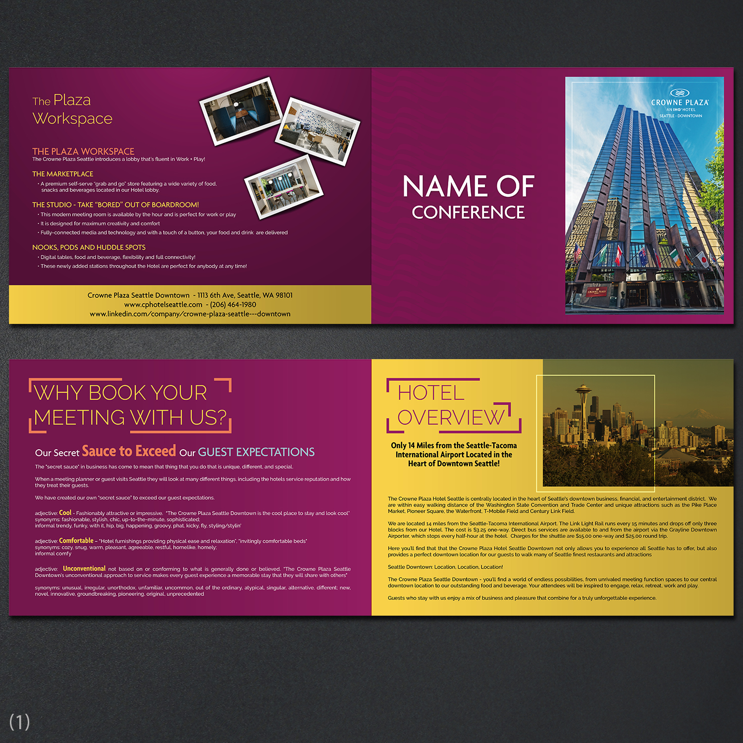 Elegant Playful Travel Industry Brochure Design For A Company By