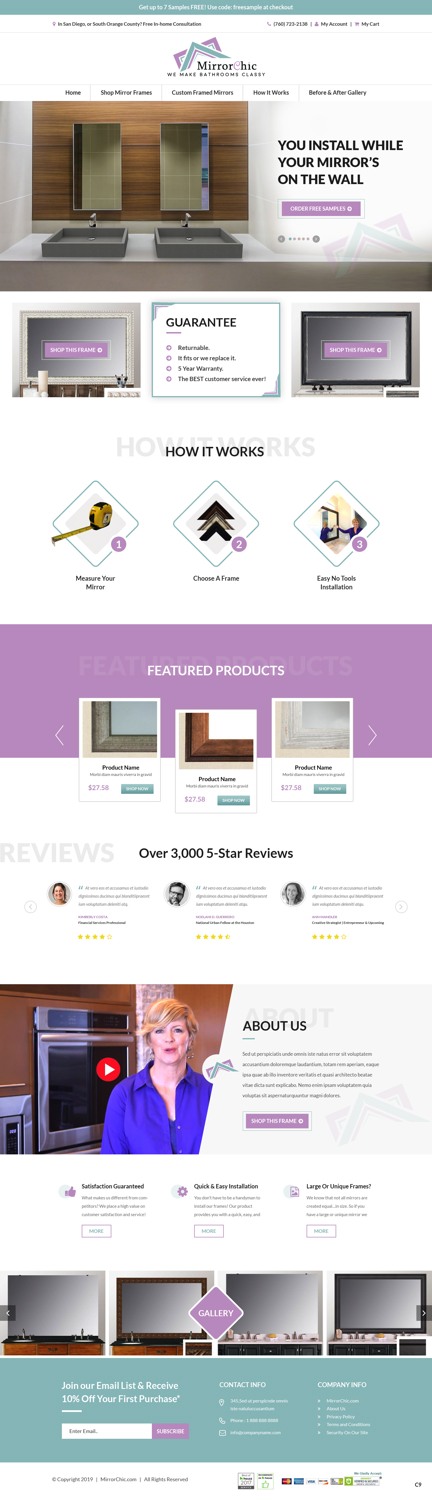 Web Design by pb for this project | Design #21461367
