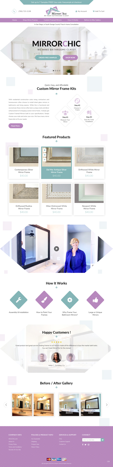 Web Design by pb for this project | Design #21461368