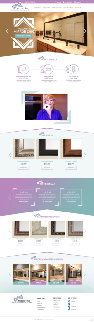 Web Design par pb pour ce projet | Design : #21461376