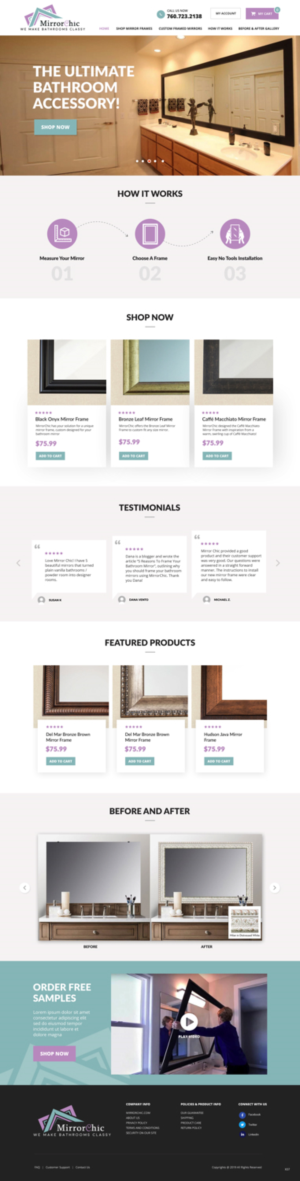 Web Design par pb pour ce projet | Design : #21461377