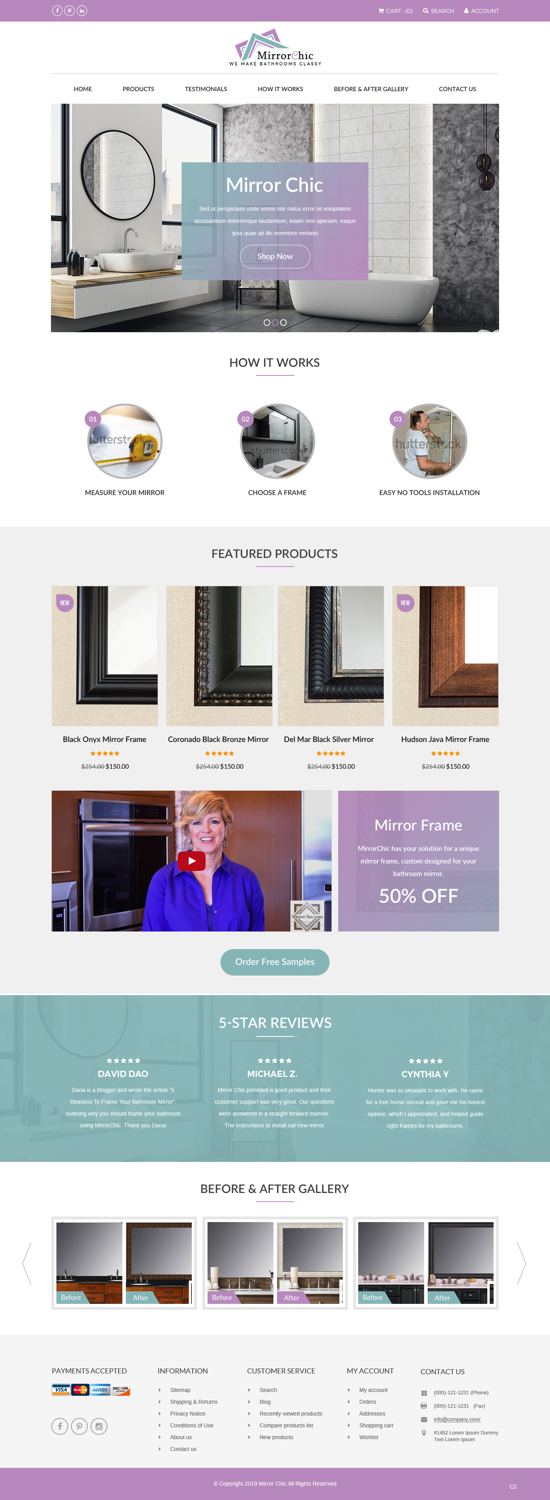 Web Design by pb for this project | Design #21472707