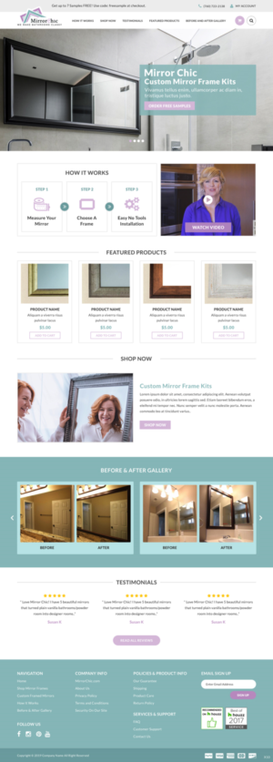 Web Design par pb pour ce projet | Design : #21472708