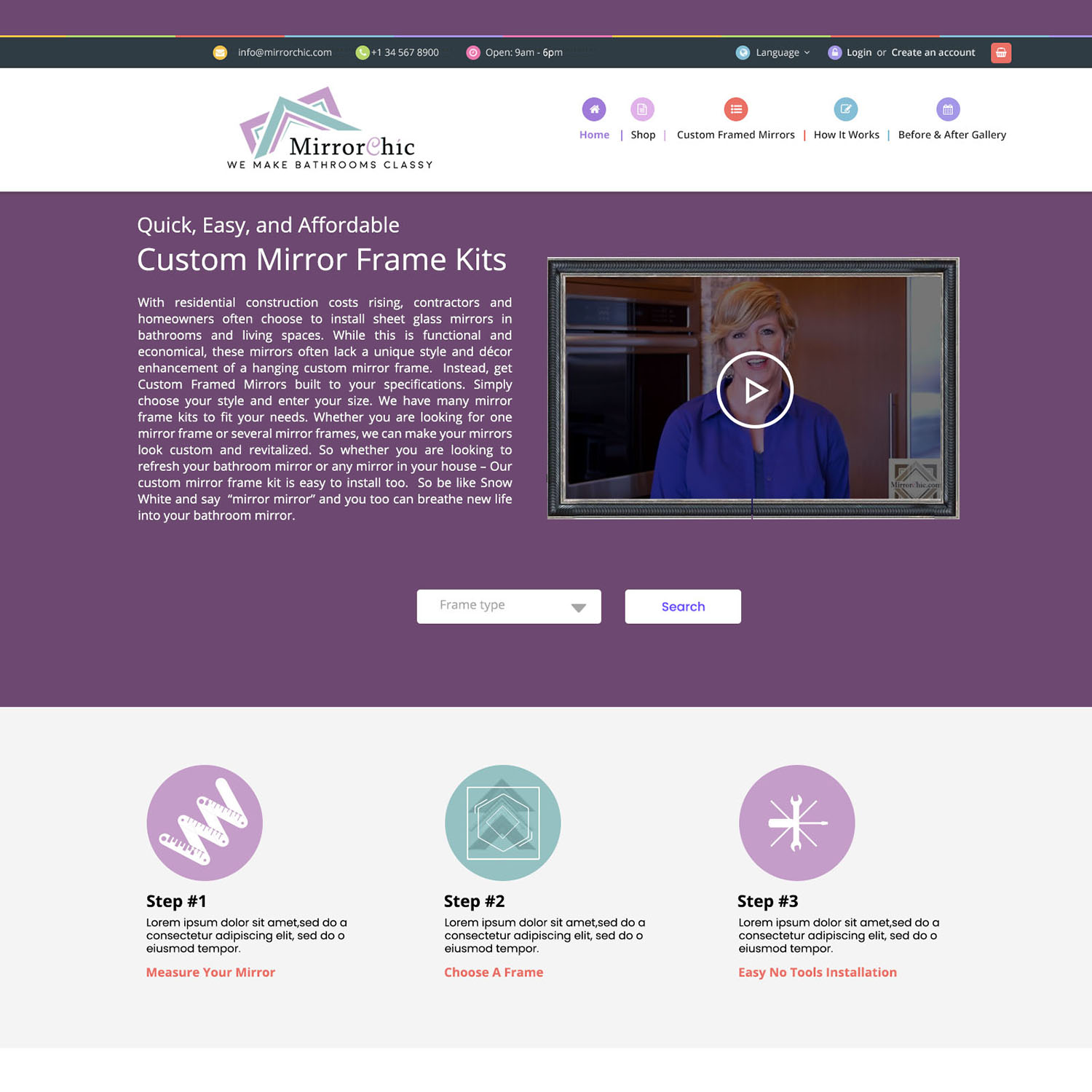 Web Design by vigie for this project | Design #21471785