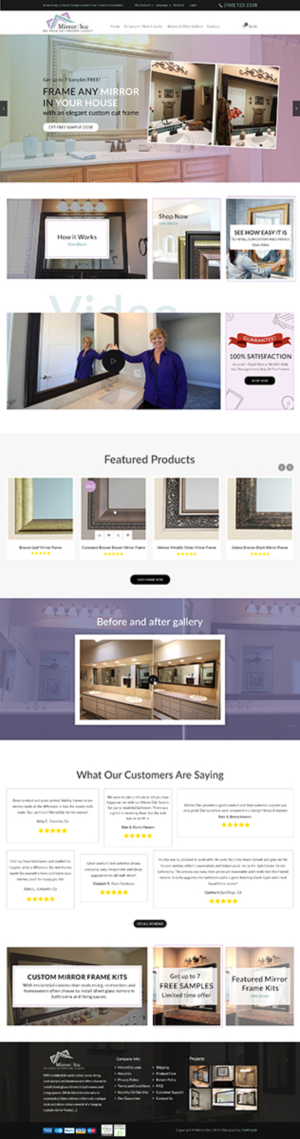 Web Design by Da Miracle for this project | Design #21482897