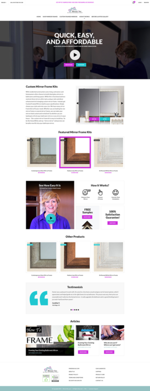 Web Design by vijaydz for this project | Design #21489065