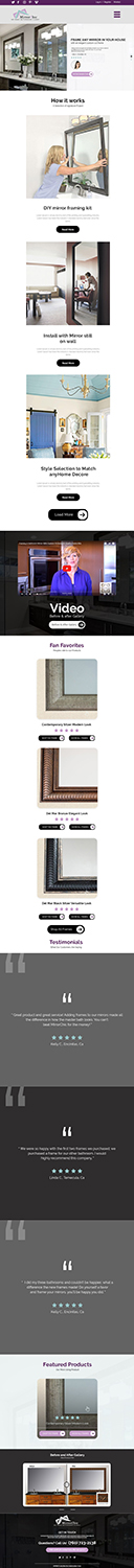 Web Design by Kreative_Finger for this project | Design #21522809