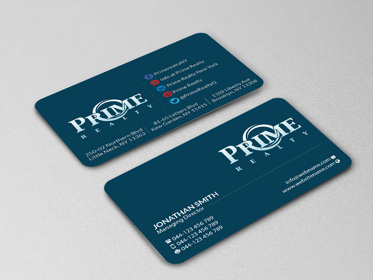 Business Card Design by Creations Box 2015 for this project | Design #21452994