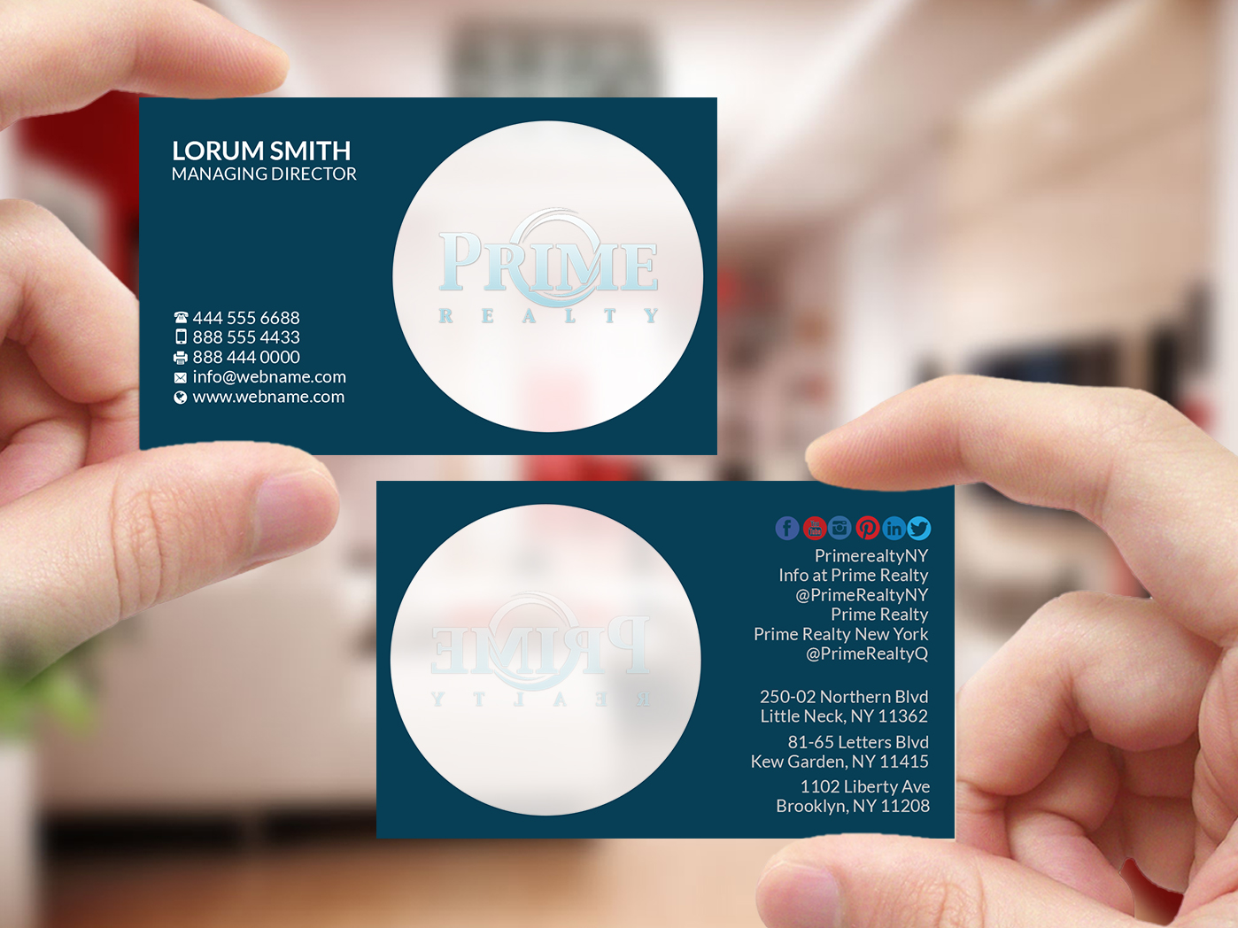Business Card Design by Creations Box 2015 for this project | Design #21453140