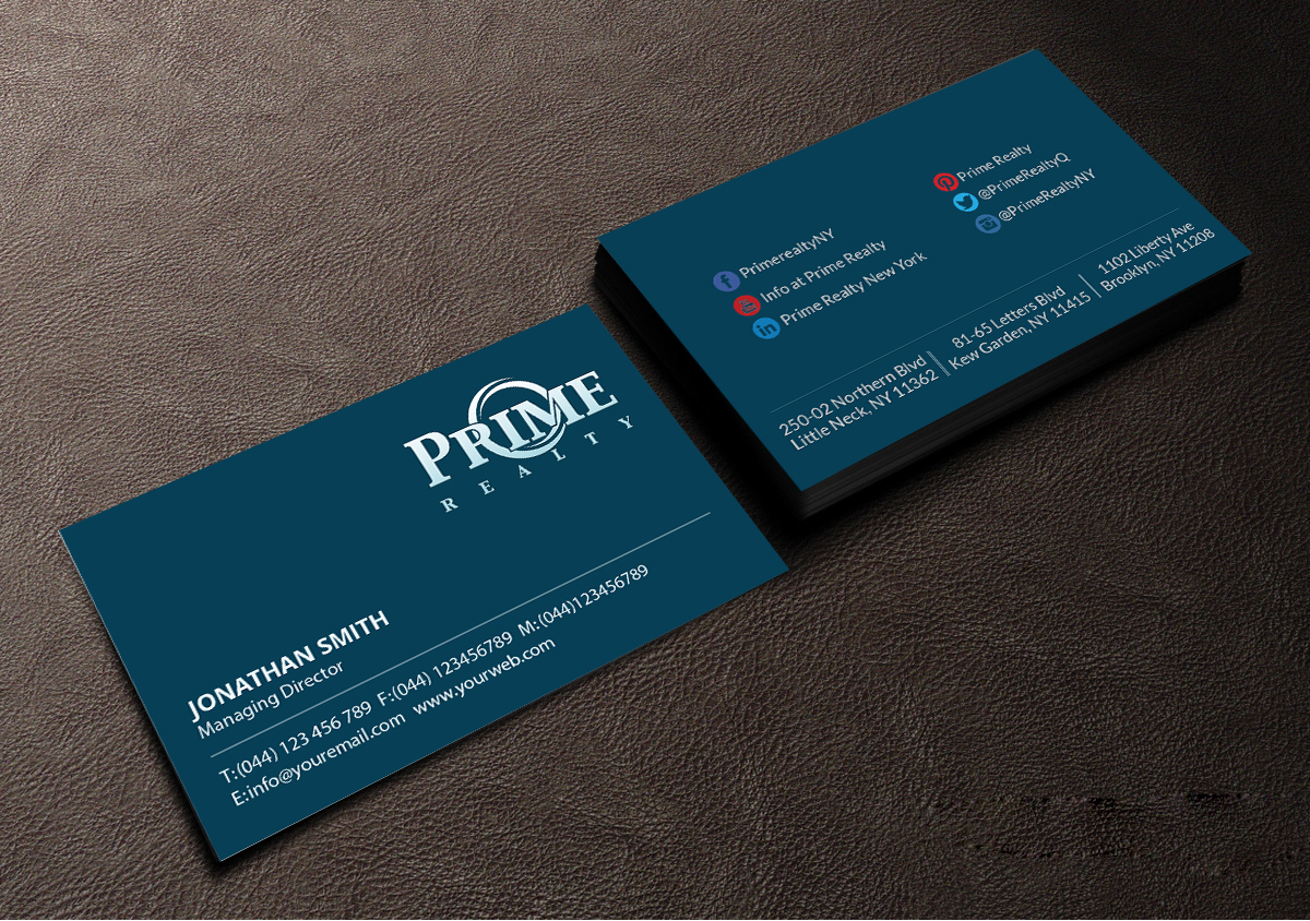 Business Card Design by Creations Box 2015 for this project | Design #21456807