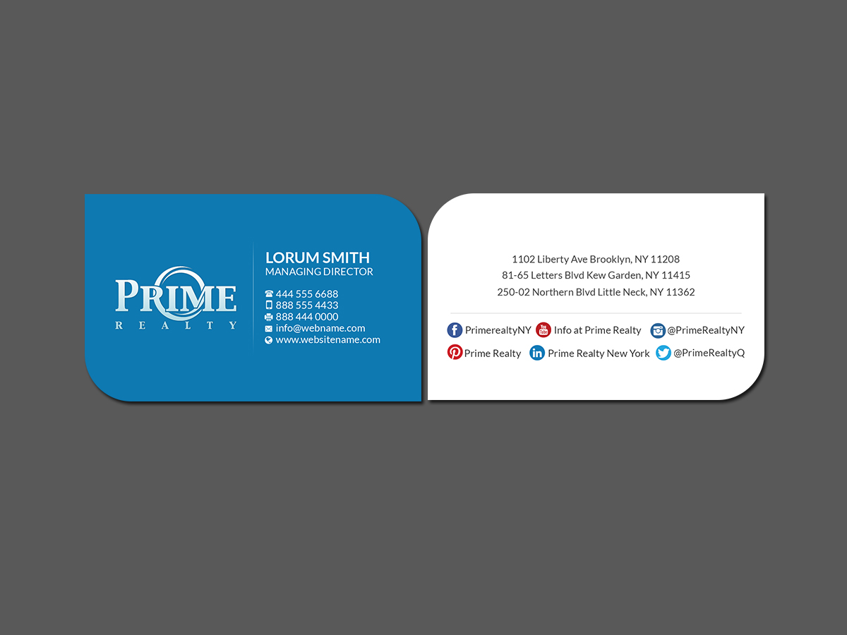 Business Card Design by Creations Box 2015 for this project | Design #21456809