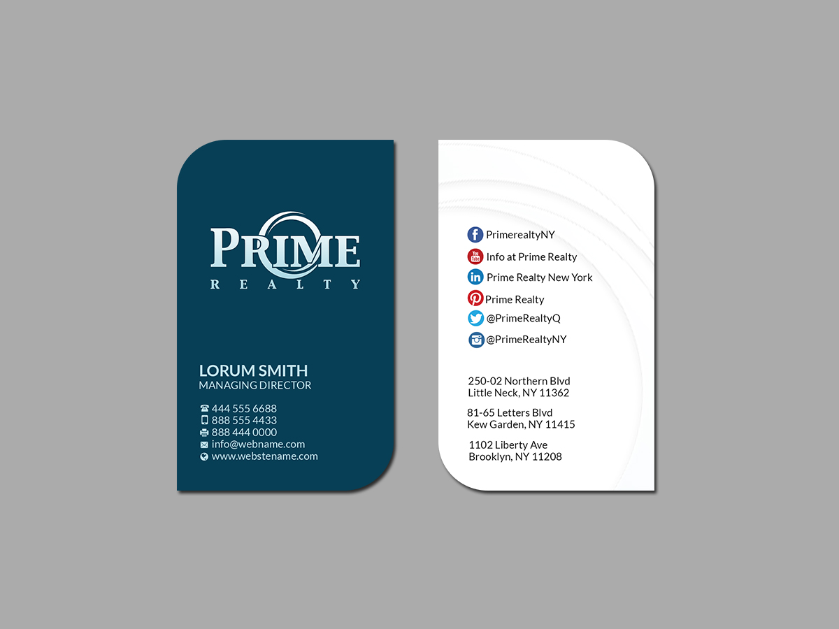 Business Card Design by Creations Box 2015 for this project | Design #21456811