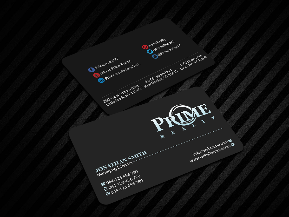 Business Card Design by Creations Box 2015 for this project | Design #21458726