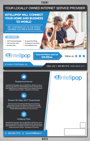 Intellipop Internet Services EDDM - New Service | Flyer-Design von TSU Creations