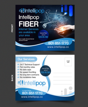 Intellipop Internet Services EDDM - New Service | Flyer-Design von SAI DESIGNS