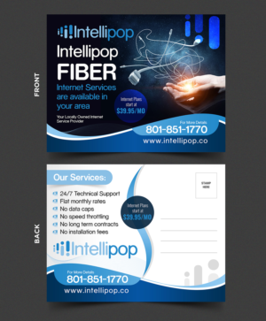 Intellipop Internet Services EDDM - New Service | Flyer Design by SAI DESIGNS