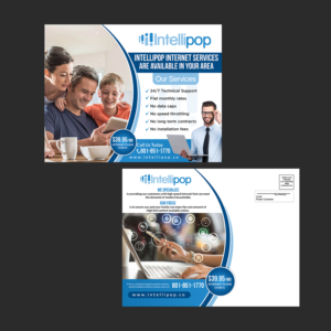 Intellipop Internet Services EDDM - New Service | Diseño de Flyer por Schöpfer