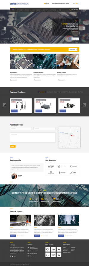 Wordpress Design by MOATAZ AZAB