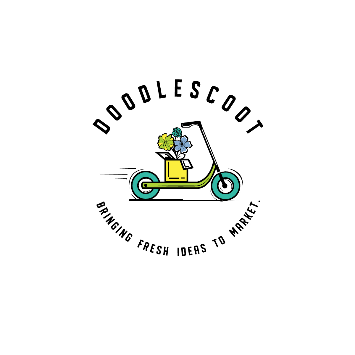 Logo Design by **INCREDIBLEDESIGNERS** for DoodleScoot | Design #21460799