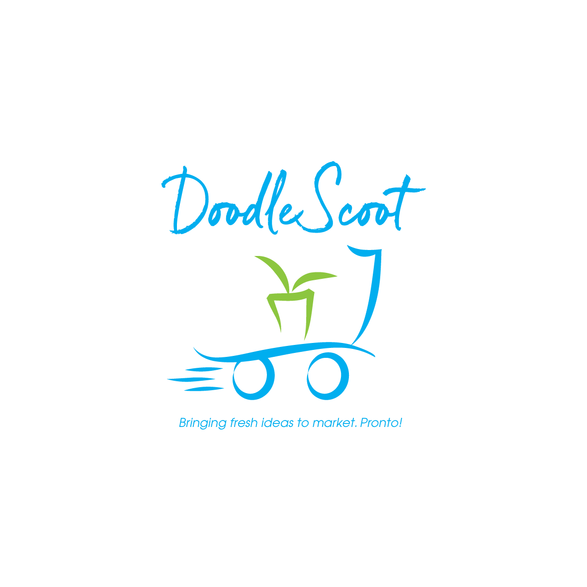 Logo Design by Samantha Ward Design for DoodleScoot | Design #21449317