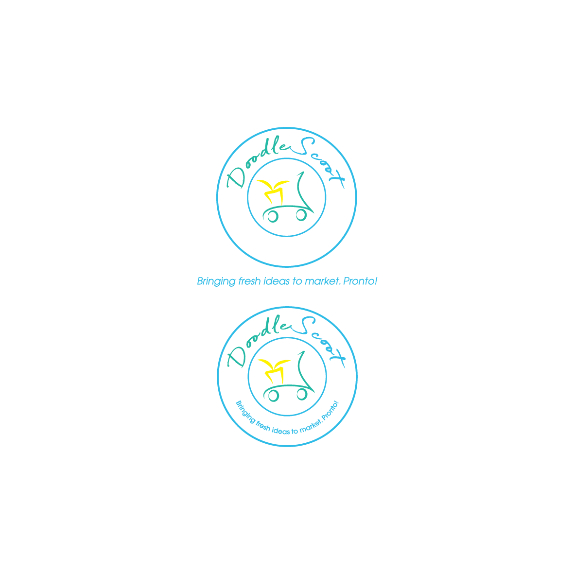 Logo Design by Samantha Ward Design for DoodleScoot | Design #21491147