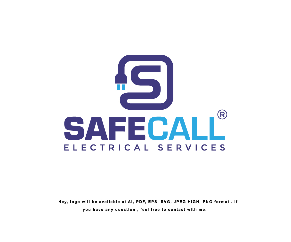 Logo Design by Design Solving for safecall electrical services | Design: #21494048