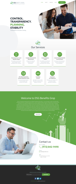 Web Design by rightway for DSG Benefits Group LLC | Design: #22026514
