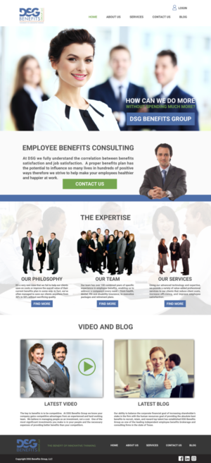 Employee Websites | 41 Custom Employee Web Designs