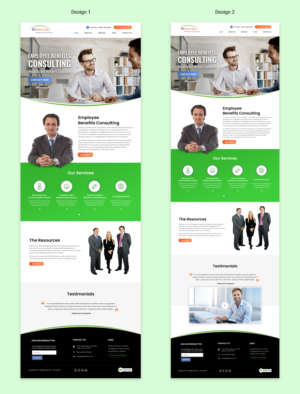 Web Design by Dp.designs for DSG Benefits Group LLC | Design: #21485489