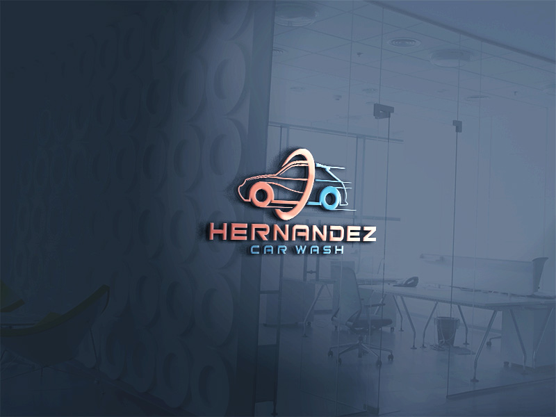 Logo-Design von Synthi für Hernandez Car Wash | Design #21451599