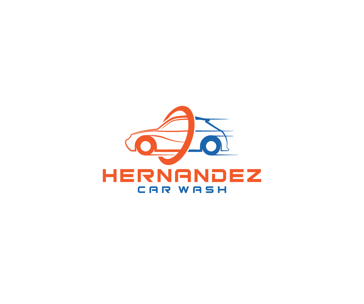 Logo Design by Synthi for Hernandez Car Wash | Design #21451600