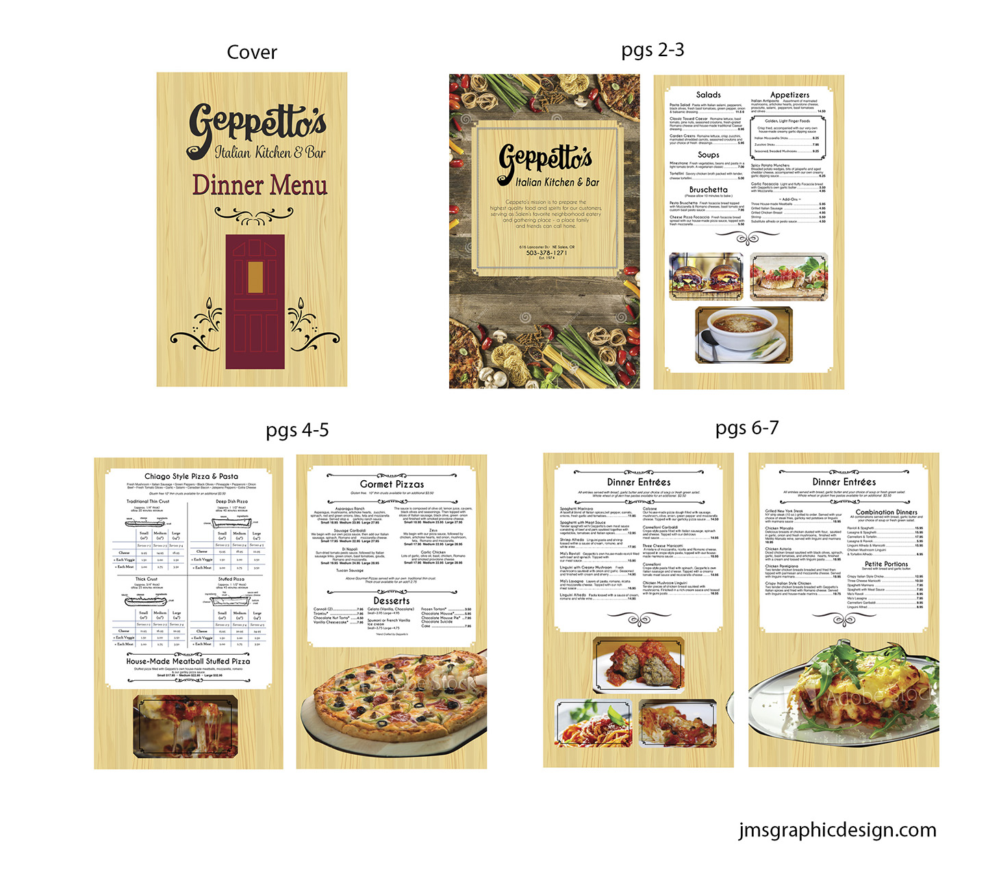 Design de Menu par jmsgraphicdesign pour ce projet | Design #21490056
