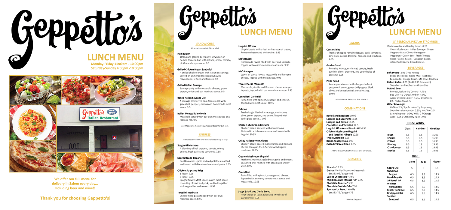 Menu Design by KawaiIrene for this project | Design #21480168