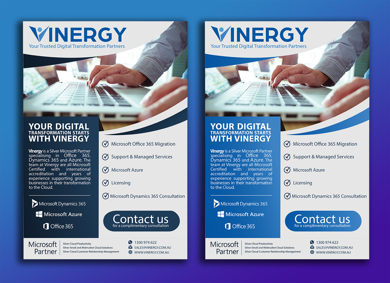 Flyer Design by IndreDesign for www.vinergy.com.au | Design #21470975