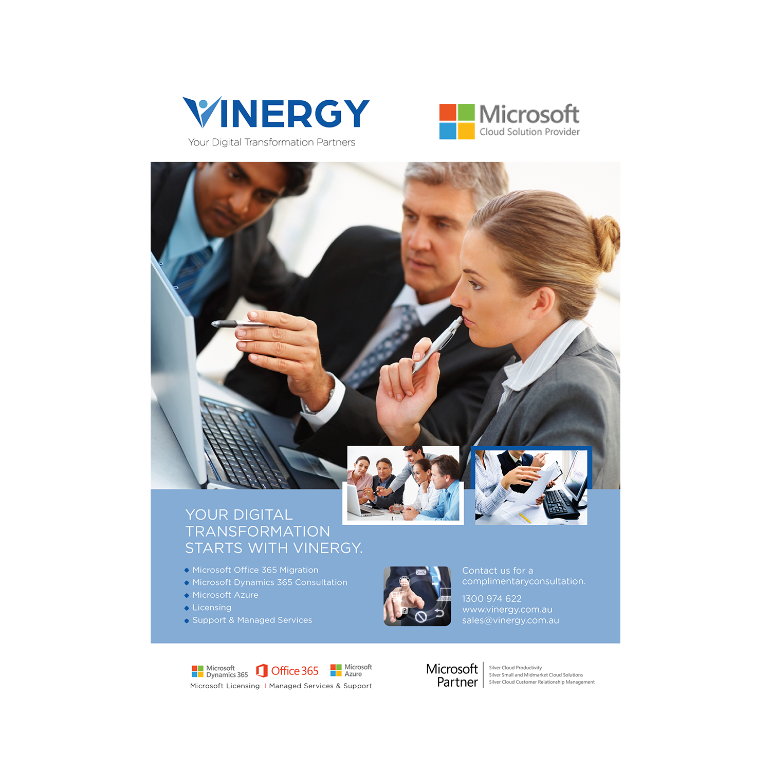 Flyer Design by soorya 4 for www.vinergy.com.au | Design #21487559