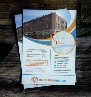 Flyer-Design von Deziners Zone für Psi Psychiatry | Design: #21451430