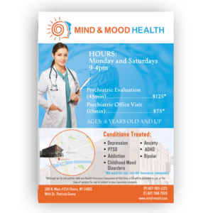 Flyer Design by pipra for Psi Psychiatry | Design: #21467701