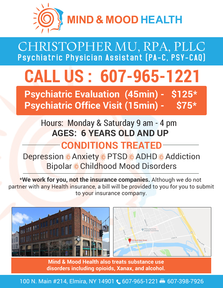 Flyer Design by chandrayaan.creative for Psi Psychiatry | Design #21509939
