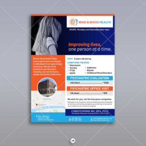 Mind and Mood Health Flyer (new business startup) | Flyer-Design von DA.