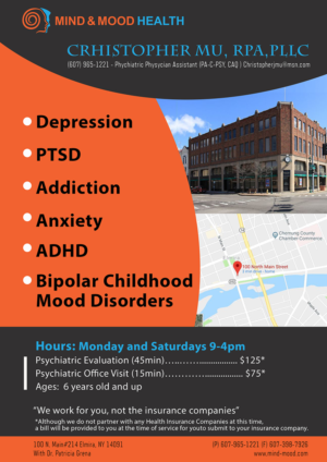 Flyer Design by Wahyu 10 for Psi Psychiatry | Design: #21456698