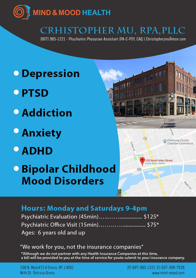 Flyer Design by Wahyu 10 for Psi Psychiatry | Design #21456805