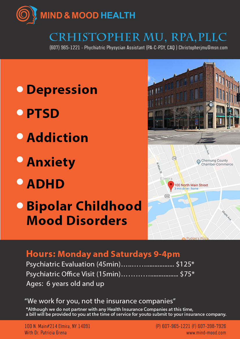 Flyer Design by Wahyu 10 for Psi Psychiatry | Design #21456906