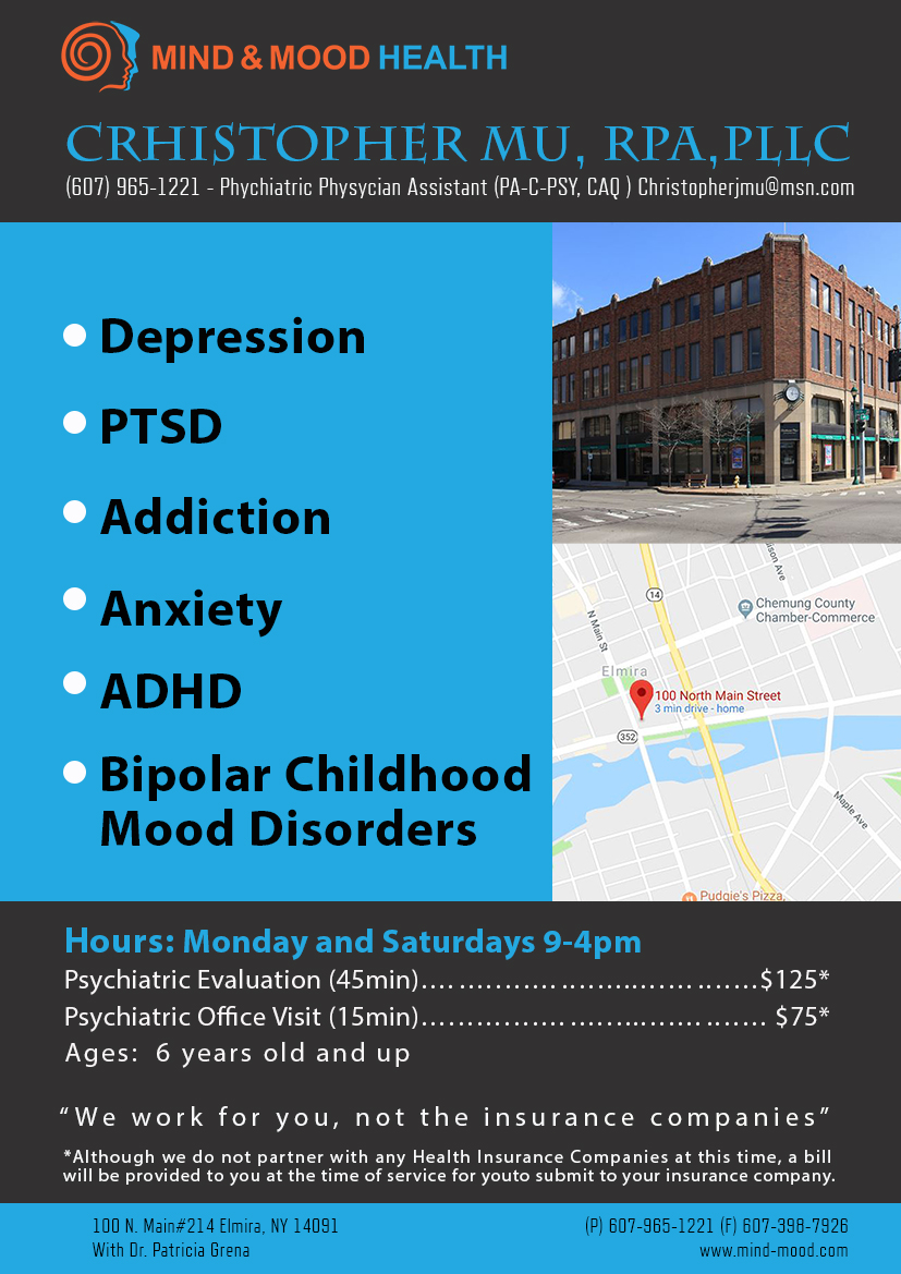 Flyer Design by Wahyu 10 for Psi Psychiatry | Design #21456981