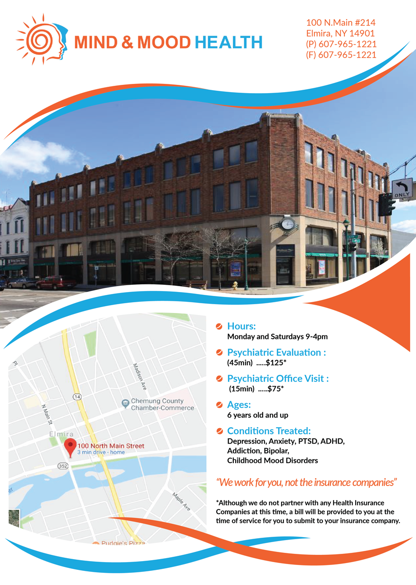Flyer Design by SaraLy for Psi Psychiatry | Design #21494589