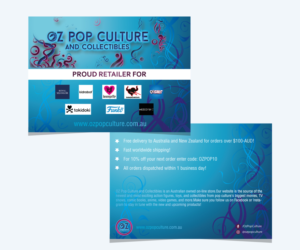 Flyer Design by izzib for OZ Pop Culture | Design: #21494153